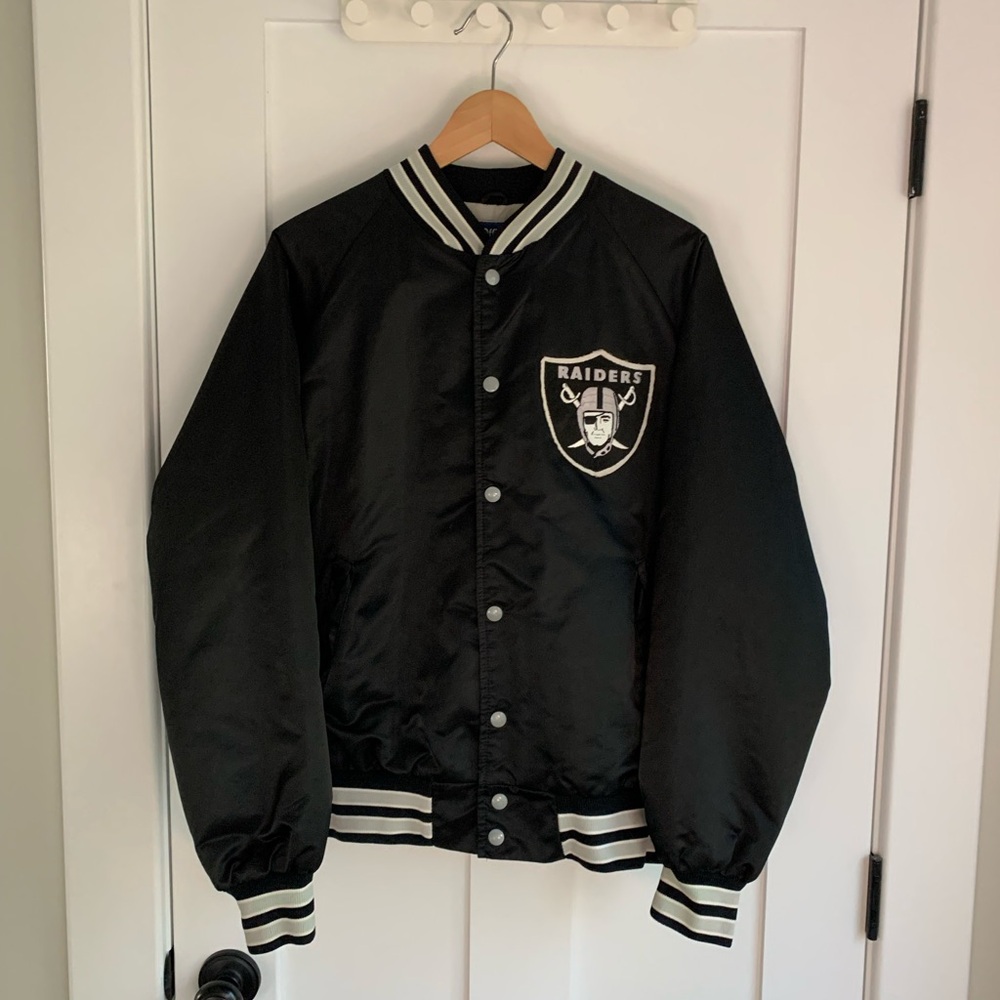 Vintage Los Angeles Raiders Satin Jacket